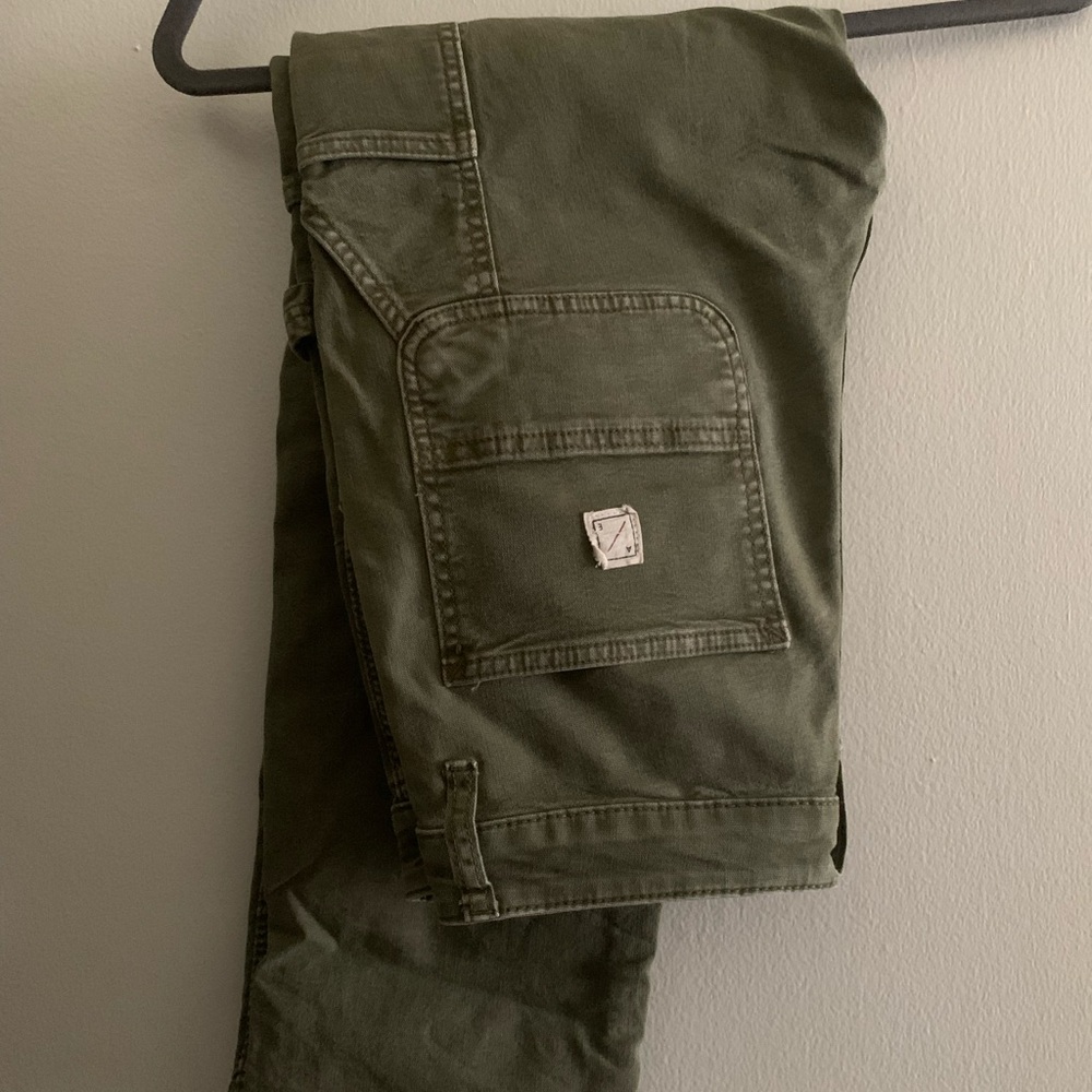 Vintage American Eagle Green Workwear Pants